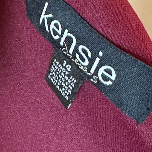 NWTs Kensie One Shoulder Fit & Flare Sequin Dress Size 14 - Picture 10 of 10